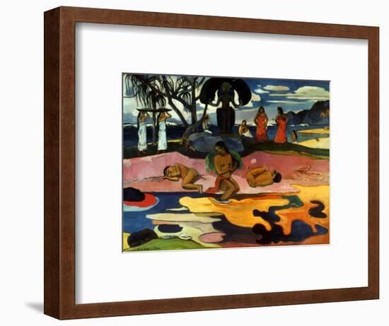 Gauguin: Day Of God, 1894-Paul Gauguin-Framed Premium Giclee Print