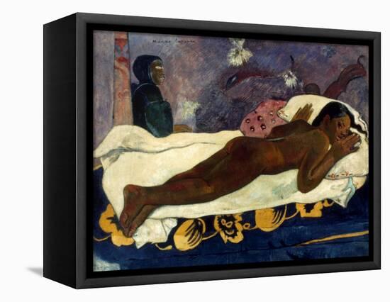 Gauguin: Manao Tupapau-Paul Gauguin-Framed Premier Image Canvas