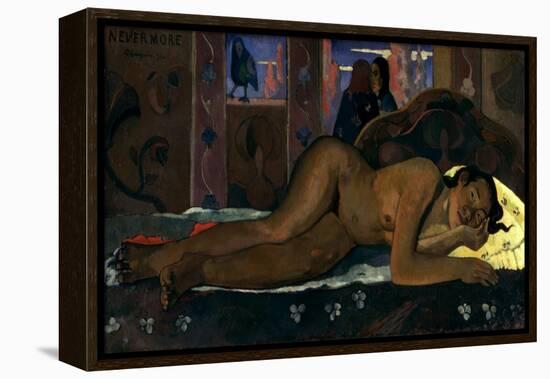 Gauguin: Nevermore, 1897-Paul Gauguin-Framed Premier Image Canvas