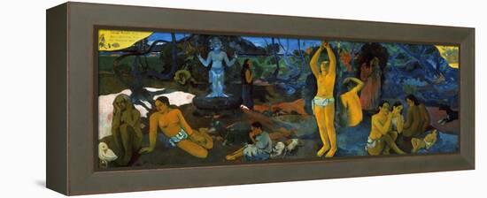 Gauguin: Painting, 1897-Paul Gauguin-Framed Premier Image Canvas