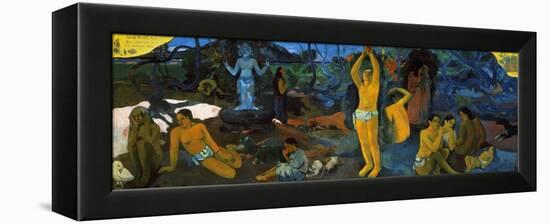 Gauguin: Painting, 1897-Paul Gauguin-Framed Premier Image Canvas