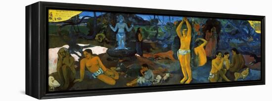 Gauguin: Painting, 1897-Paul Gauguin-Framed Premier Image Canvas