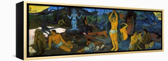 Gauguin: Painting, 1897-Paul Gauguin-Framed Premier Image Canvas