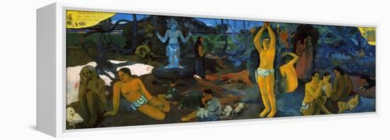 Gauguin: Painting, 1897-Paul Gauguin-Framed Premier Image Canvas