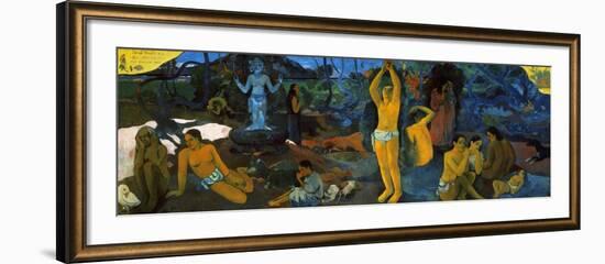 Gauguin: Painting, 1897-Paul Gauguin-Framed Giclee Print