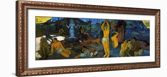 Gauguin: Painting, 1897-Paul Gauguin-Framed Giclee Print