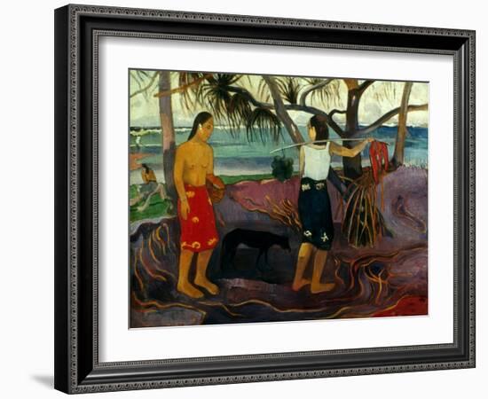 Gauguin: Pandanus, 1891-Paul Gauguin-Framed Giclee Print