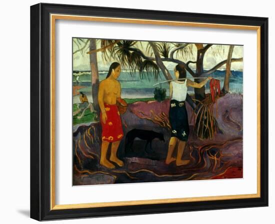 Gauguin: Pandanus, 1891-Paul Gauguin-Framed Giclee Print