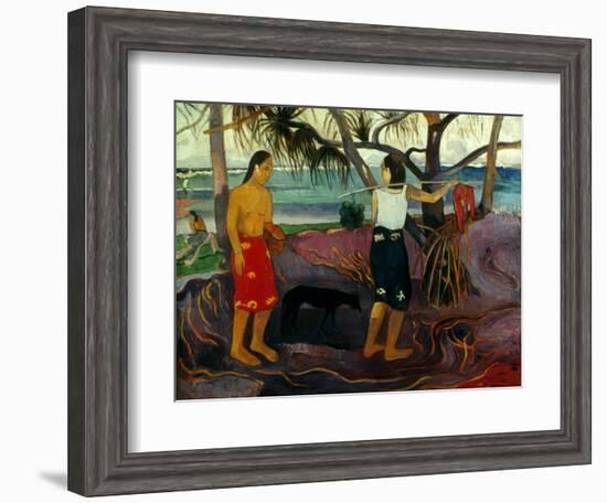 Gauguin: Pandanus, 1891-Paul Gauguin-Framed Giclee Print