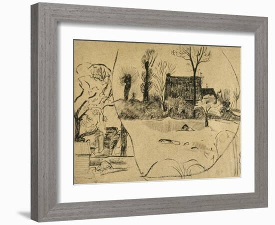 Gauguin: Pont-Aven, C1888-Paul Gauguin-Framed Giclee Print