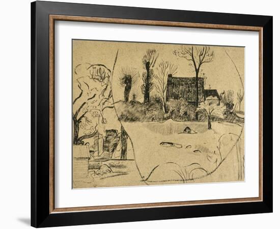 Gauguin: Pont-Aven, C1888-Paul Gauguin-Framed Giclee Print