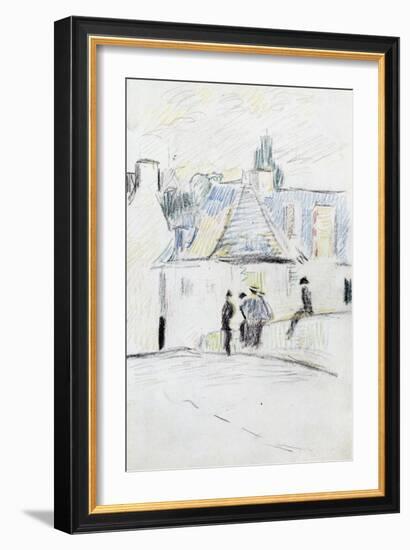 Gauguin: Pont-Aven-Paul Gauguin-Framed Giclee Print