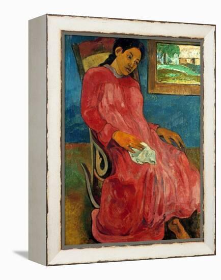 Gauguin: Reverie, 1891-Paul Gauguin-Framed Premier Image Canvas