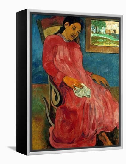 Gauguin: Reverie, 1891-Paul Gauguin-Framed Premier Image Canvas