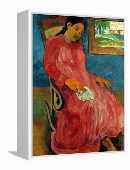 Gauguin: Reverie, 1891-Paul Gauguin-Framed Premier Image Canvas