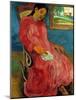 Gauguin: Reverie, 1891-Paul Gauguin-Mounted Giclee Print