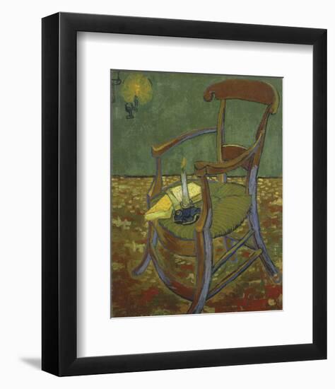 Gauguin’s Chair, 1888-Vincent van Gogh-Framed Art Print