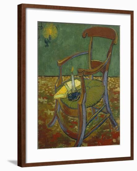 Gauguin's Chair, 1888-Vincent van Gogh-Framed Giclee Print