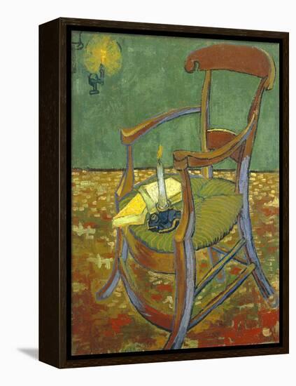 Gauguin's Chair-Vincent van Gogh-Framed Premier Image Canvas