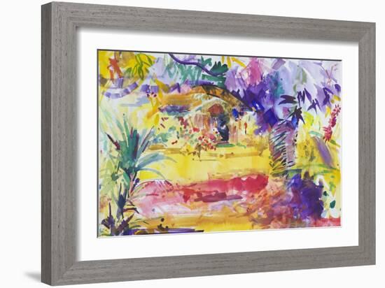 Gauguin's Garden, 2011-Peter Graham-Framed Giclee Print