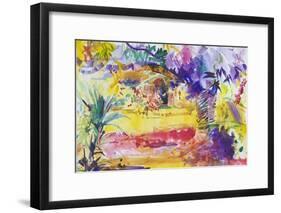 Gauguin's Garden, 2011-Peter Graham-Framed Giclee Print