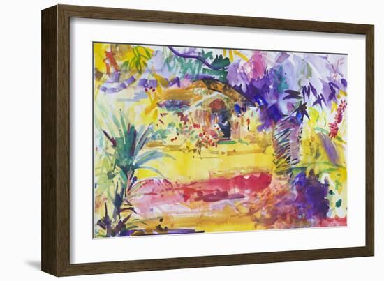 Gauguin's Garden, 2011-Peter Graham-Framed Giclee Print