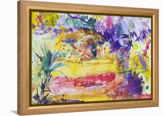 Gauguin's Garden, 2011-Peter Graham-Framed Premier Image Canvas