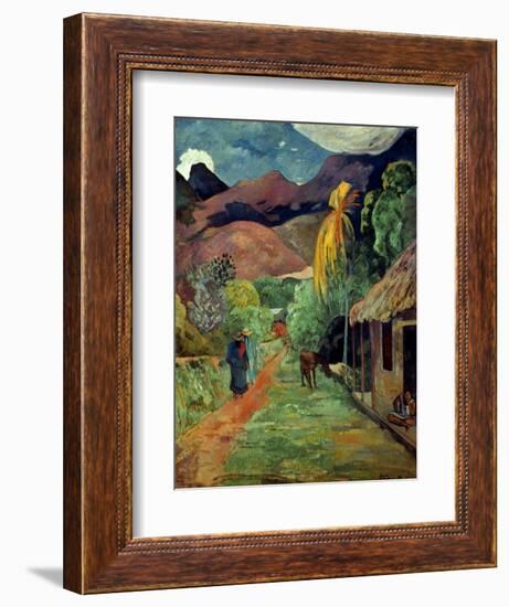 Gauguin: Tahiti, 19Th C-Paul Gauguin-Framed Giclee Print