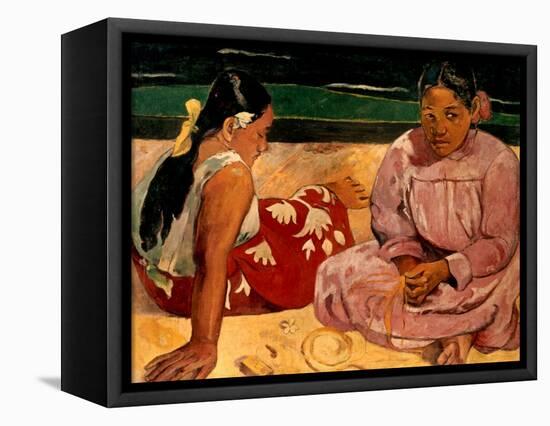 Gauguin: Tahiti Women, 1891-Paul Gauguin-Framed Premier Image Canvas