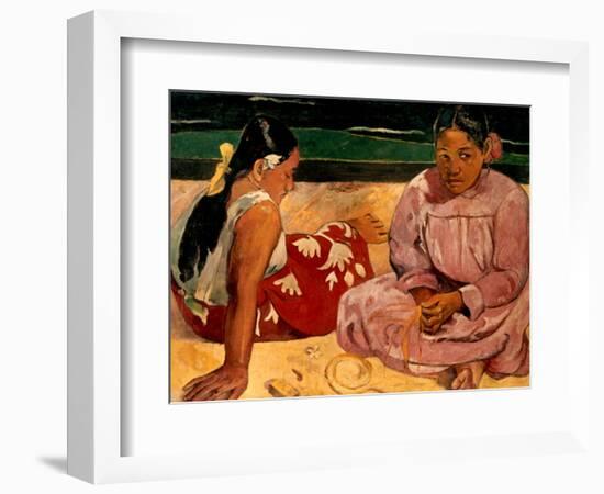 Gauguin: Tahiti Women, 1891-Paul Gauguin-Framed Giclee Print