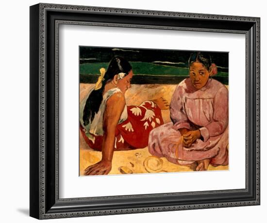 Gauguin: Tahiti Women, 1891-Paul Gauguin-Framed Giclee Print