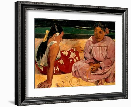 Gauguin: Tahiti Women, 1891-Paul Gauguin-Framed Giclee Print
