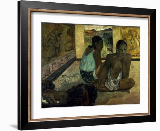 Gauguin: Te Rerioa, 1897-Paul Gauguin-Framed Giclee Print