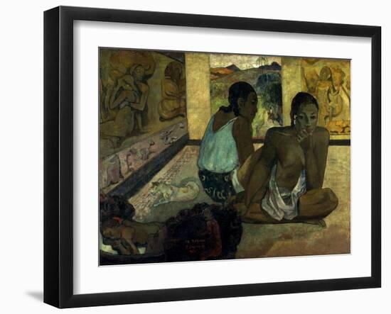 Gauguin: Te Rerioa, 1897-Paul Gauguin-Framed Giclee Print