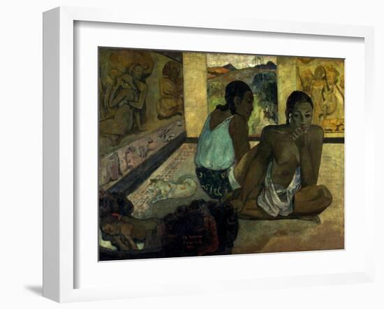 Gauguin: Te Rerioa, 1897-Paul Gauguin-Framed Giclee Print