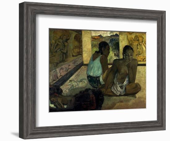 Gauguin: Te Rerioa, 1897-Paul Gauguin-Framed Giclee Print