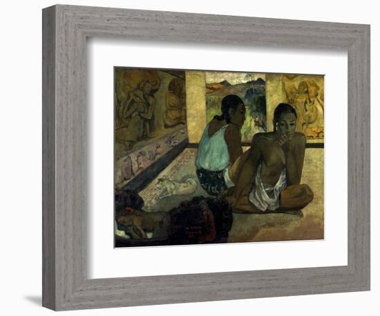 Gauguin: Te Rerioa, 1897-Paul Gauguin-Framed Giclee Print