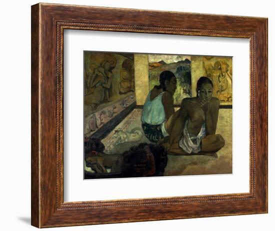 Gauguin: Te Rerioa, 1897-Paul Gauguin-Framed Giclee Print