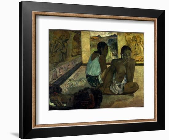 Gauguin: Te Rerioa, 1897-Paul Gauguin-Framed Giclee Print