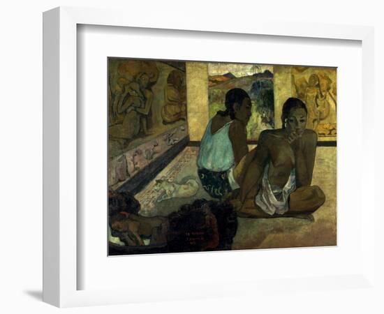 Gauguin: Te Rerioa, 1897-Paul Gauguin-Framed Giclee Print