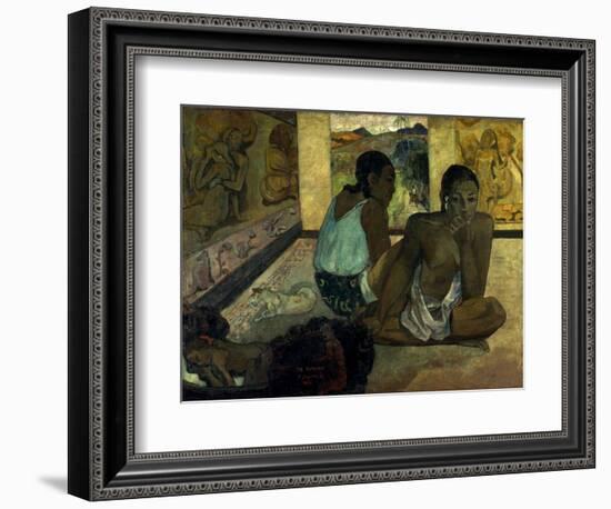 Gauguin: Te Rerioa, 1897-Paul Gauguin-Framed Giclee Print