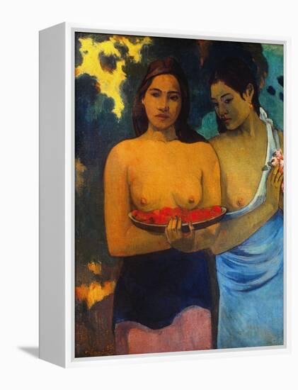 Gauguin: Two Women, 1899-Paul Gauguin-Framed Premier Image Canvas