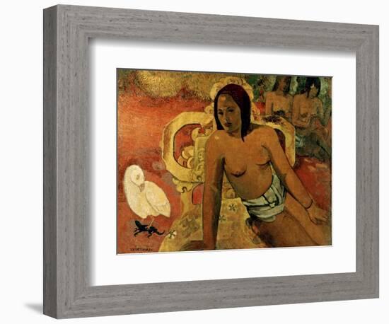 Gauguin: Vairumati, 1897-Paul Gauguin-Framed Giclee Print