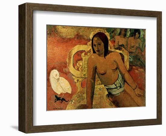 Gauguin: Vairumati, 1897-Paul Gauguin-Framed Giclee Print