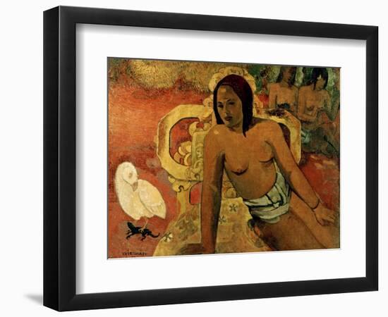 Gauguin: Vairumati, 1897-Paul Gauguin-Framed Giclee Print