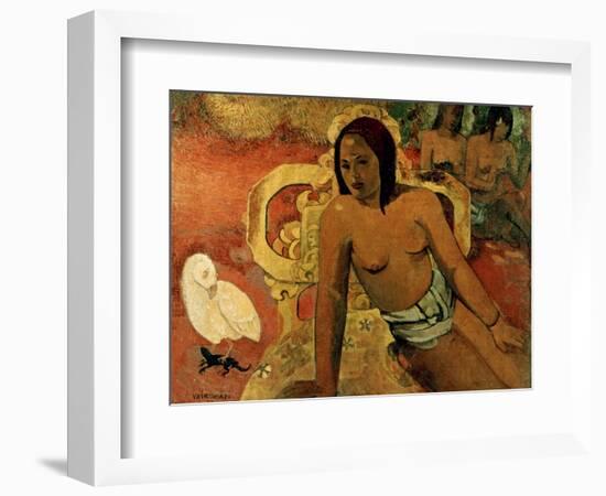 Gauguin: Vairumati, 1897-Paul Gauguin-Framed Giclee Print