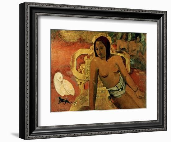 Gauguin: Vairumati, 1897-Paul Gauguin-Framed Giclee Print
