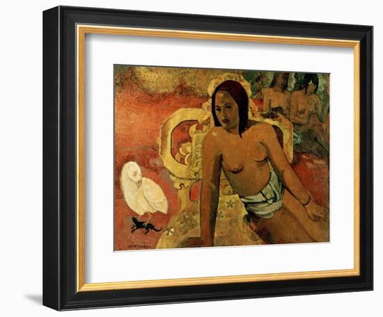 Gauguin: Vairumati, 1897-Paul Gauguin-Framed Giclee Print