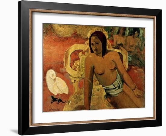 Gauguin: Vairumati, 1897-Paul Gauguin-Framed Giclee Print