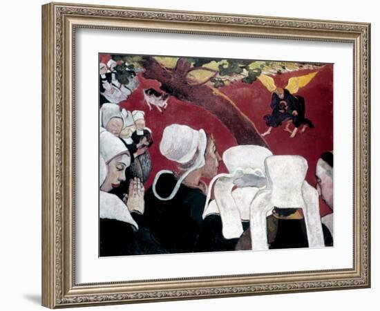 Gauguin: Vision, 1888-Paul Gauguin-Framed Giclee Print